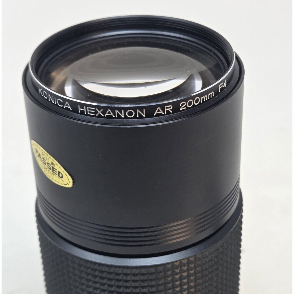 Konica Hexanon AR 200mm f/4‎ Telephoto lens